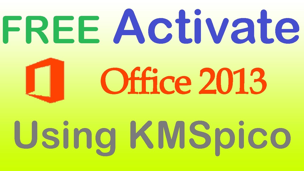Kms ms office 2013 activator